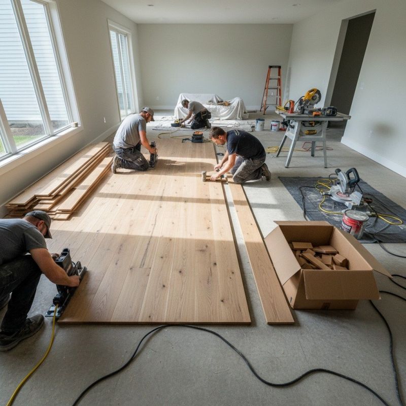 Commercial Hardwood Service detail