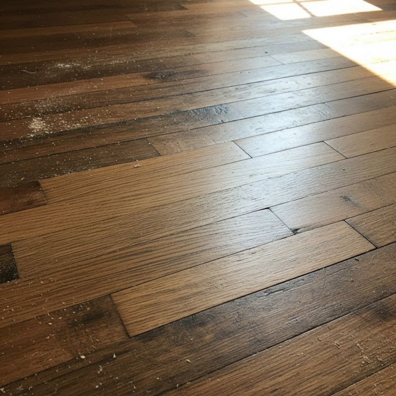Engineered Floor Repair detail