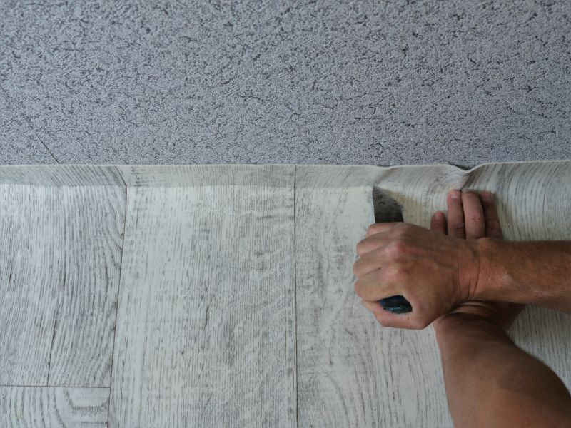 Sheet Linoleum Installation detail