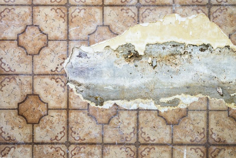 Vinyl Floor Repair detail