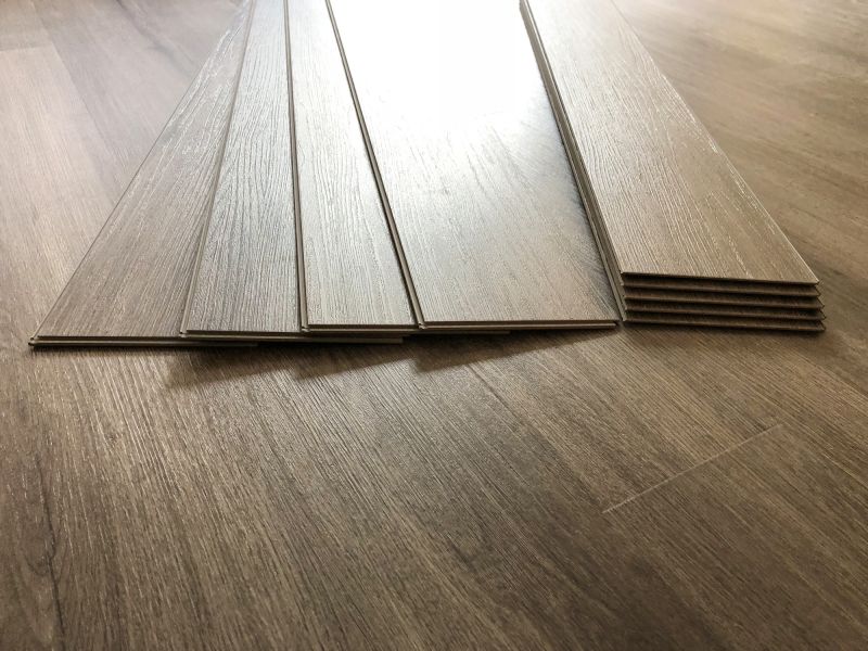 Vinyl Plank Floor Installation detail