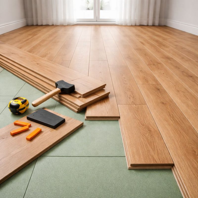 Laminate Floor Remodeling in Loudoun County, VA
